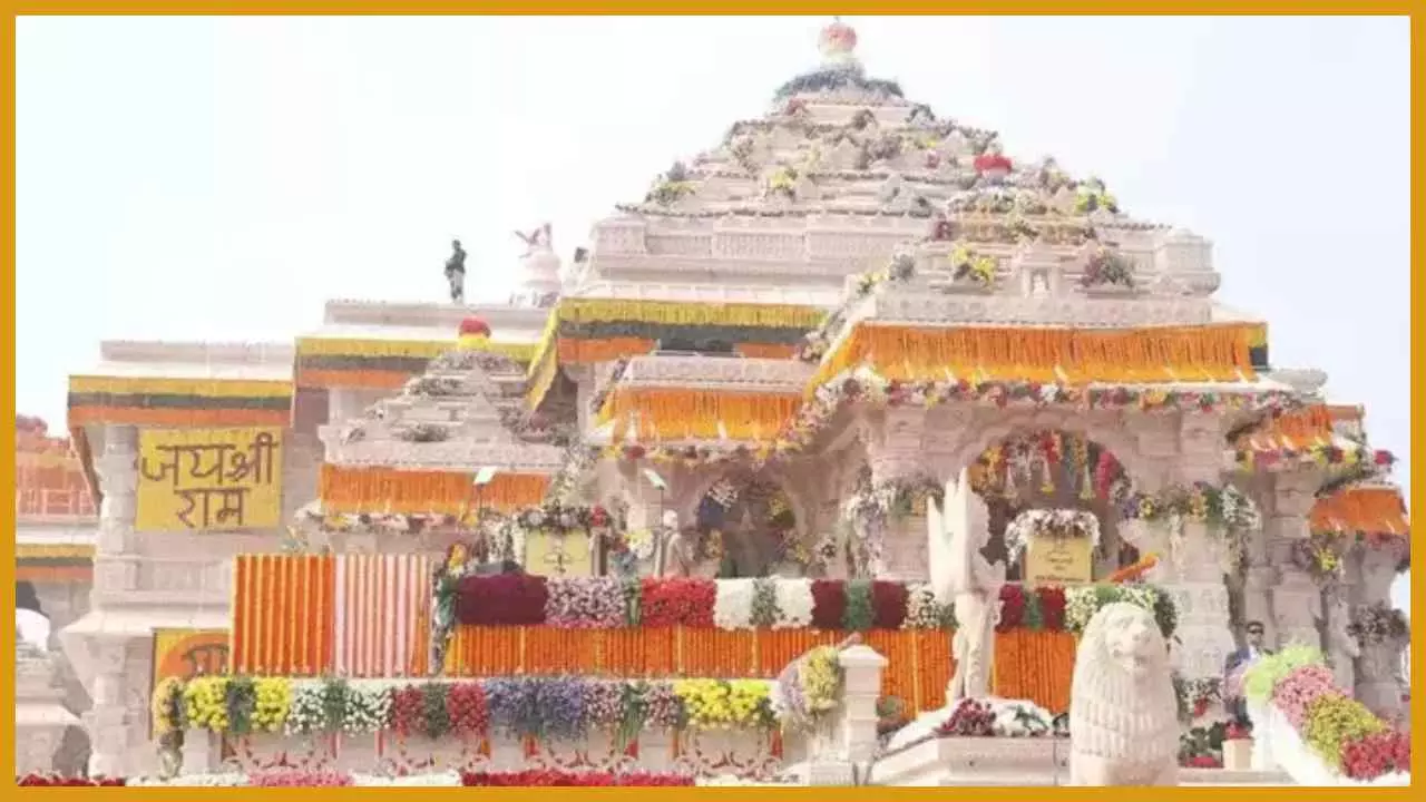 Ayodhya : पहली ही बारिश में ही टपकने लगी राम मंदिर की छत, मुख्य पुजारी ने किया दावा
