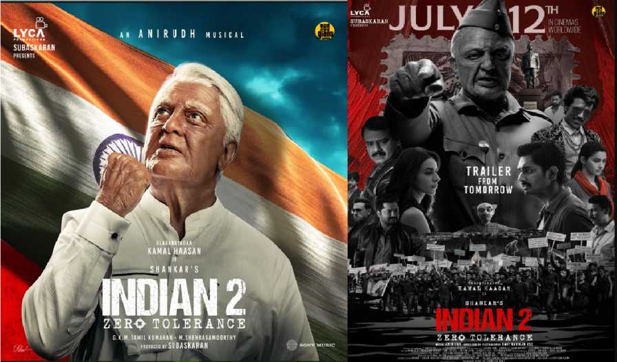Kamal Haasan Upcoming Movie Indian 2 Trailer Out