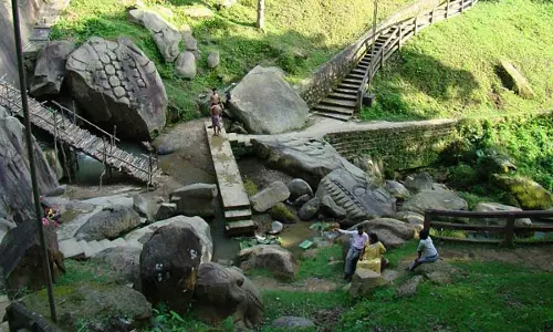 Mystical Sculptures of Unakoti
