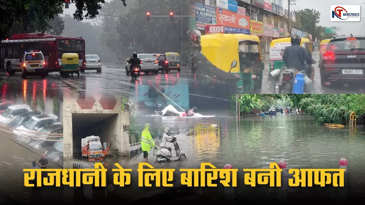 Heavy Rain in Delhi
