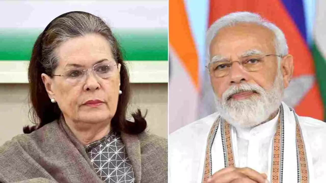 Sonia Gandhi Attack On PM Modi