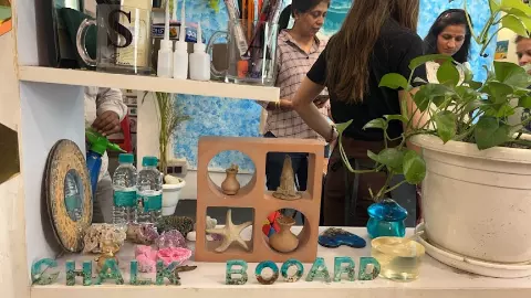 Chalk Board, Famous Pottery In Delhi