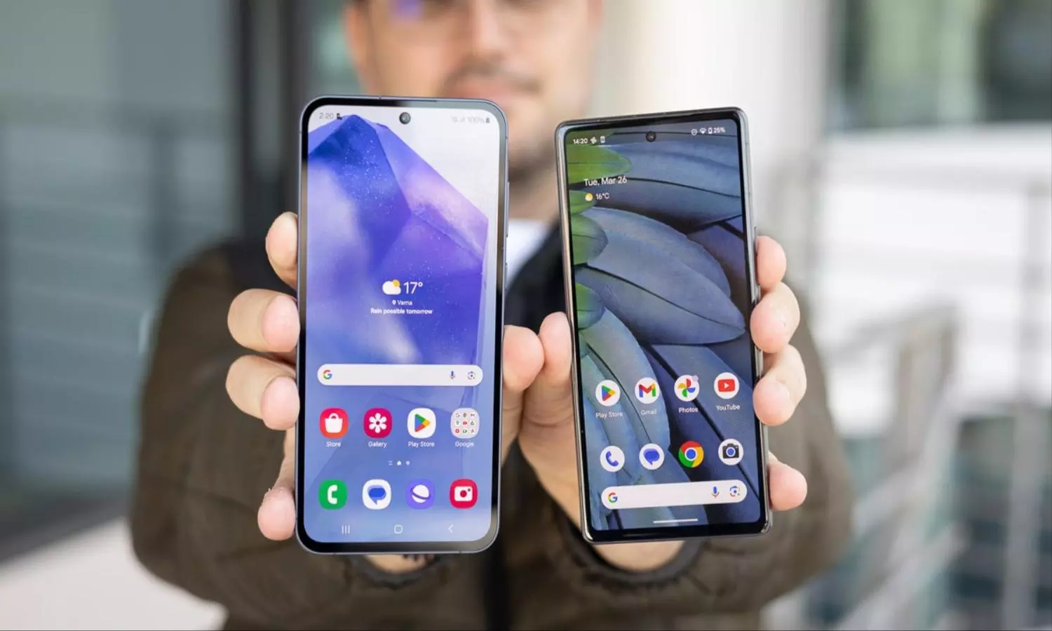Samsung Galaxy A55 vs Google Pixel 7