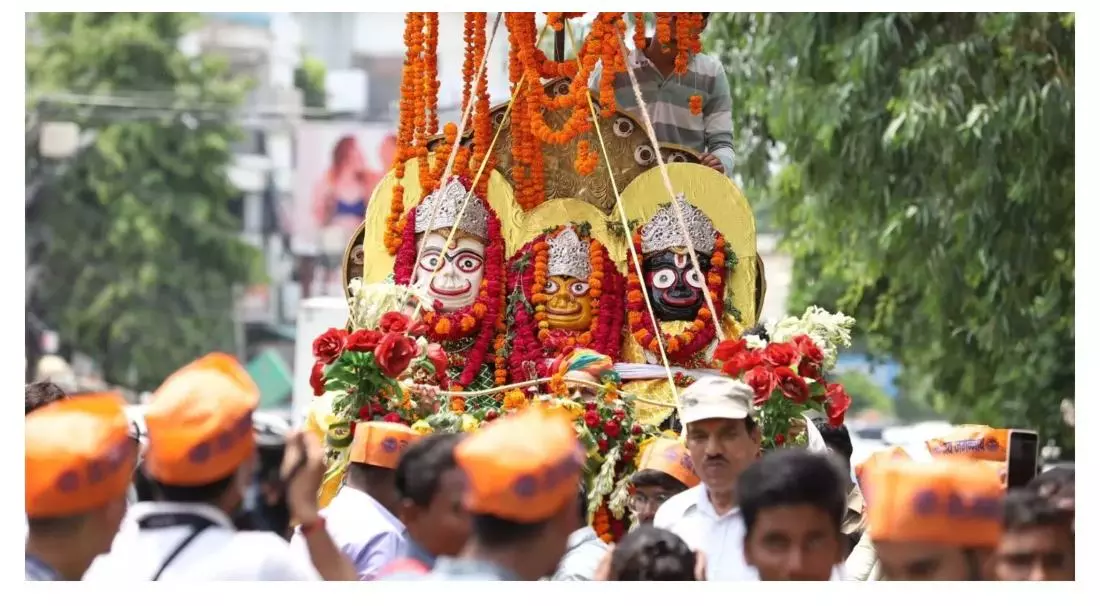 Jagannath Rath Yatra 2024: लखनऊ में भी बसता एक जगन्नाथ पुरी, अमीनाबाद में वर्ष 1924 से निकाली जा रही यात्रा