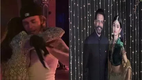 Javed Jaffrey Daughter Hugs Justin Bieber Javed Jaffrey Daughter Hugs Justin Bieber
