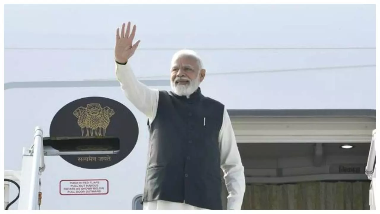 PM Modi returned Delhi