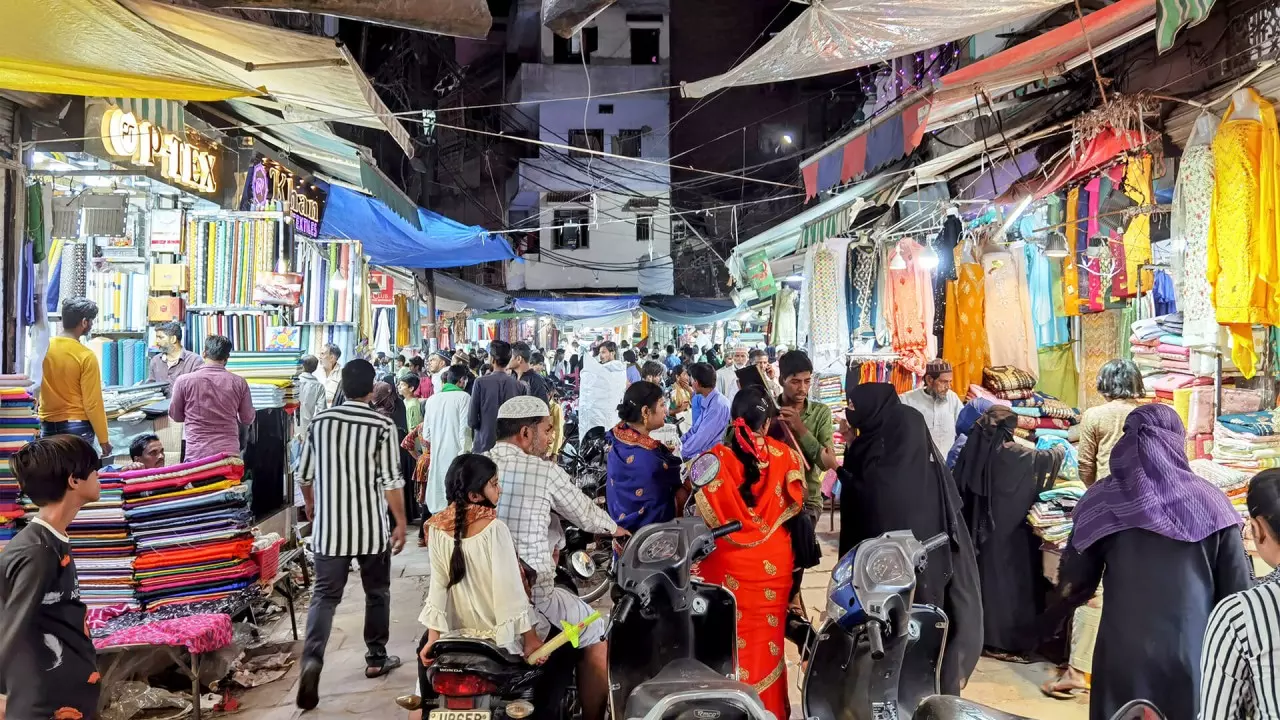 Banarasi Saree Market in Varanasi
