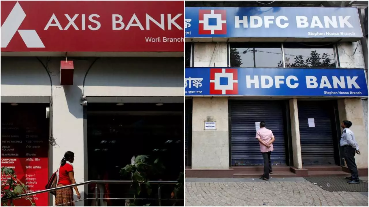 HDFC and Axis Bank Service Interruption