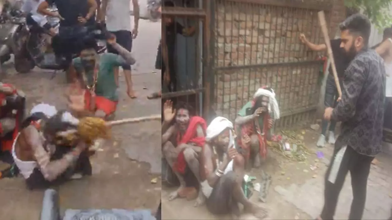 Sadhus of Nath sect beaten up in Meerut, police registered a case, three arrested