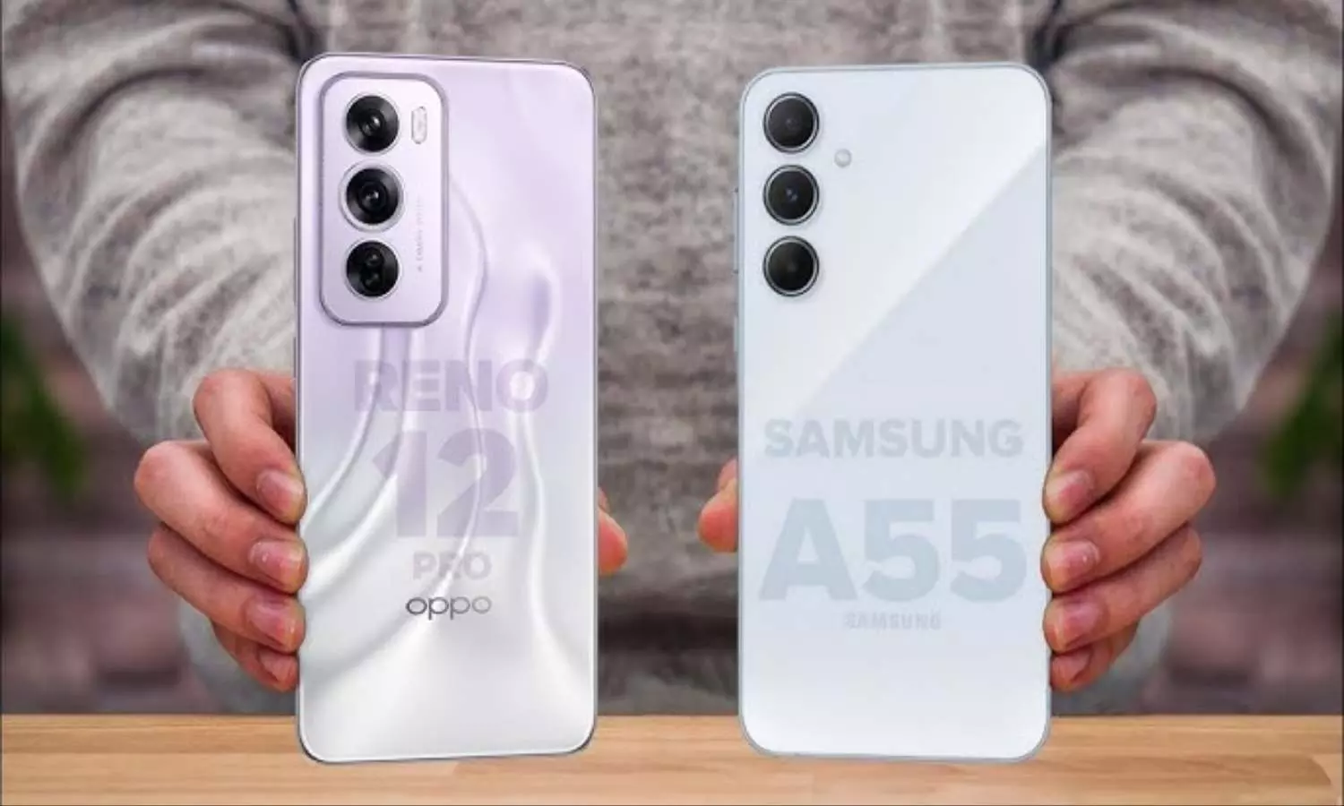 OPPO Reno 12 vs Samsung Galaxy A55