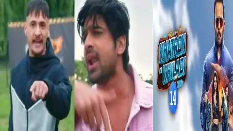 Khatron Ke Khiladi Season 14 Asim Riaz And Abhishek Malik Fight