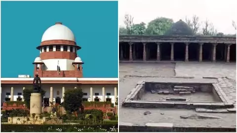 Dhar Bhojshala ASI Survey  ( Social- Media- Photo)