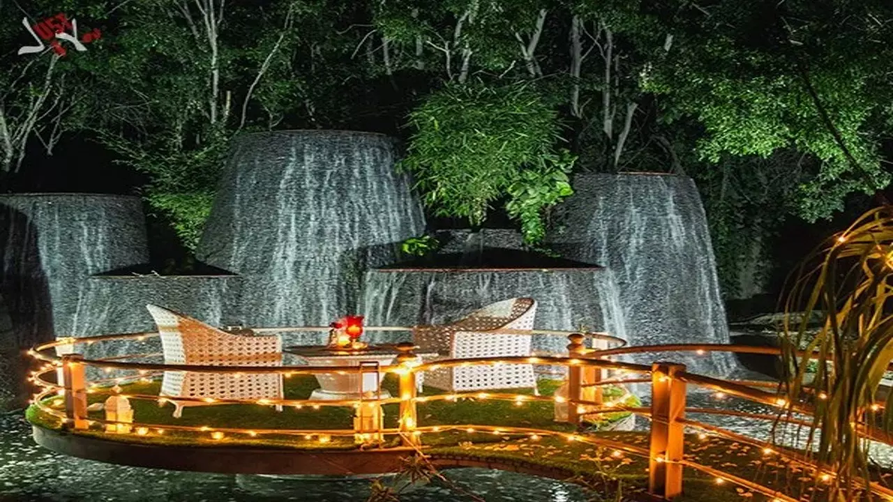 Waterfall Theme Restaurant in Jaipur