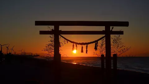 First Sun Rising in India