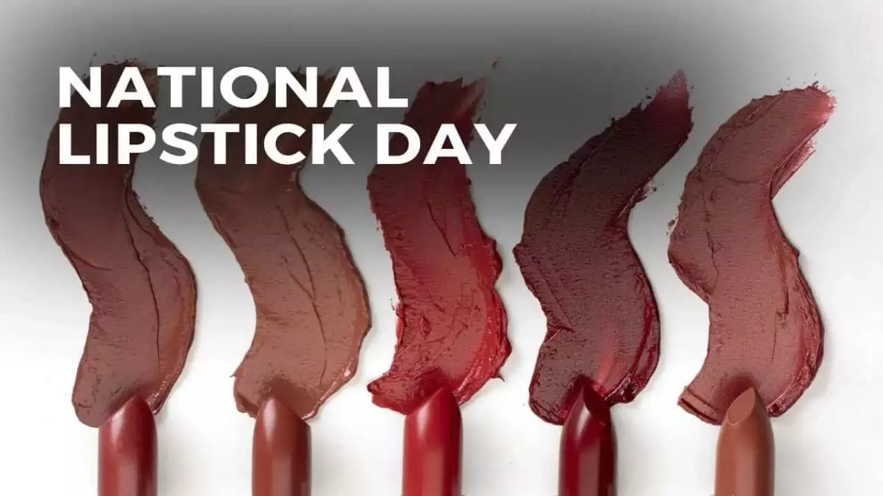 National Lipstick Day 2024