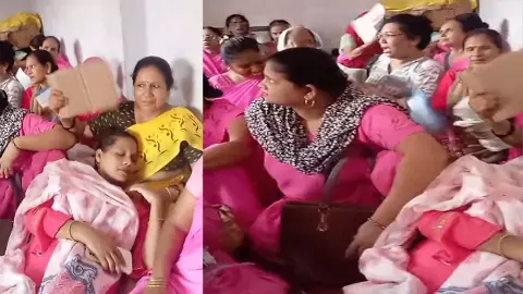 Investigation begins in the case of children of Kendriya Vidyalaya fainting, Anganwadi woman also fainted Investigation begins in the case of children of Kendriya Vidyalaya fainting, Anganwadi woman also fainted