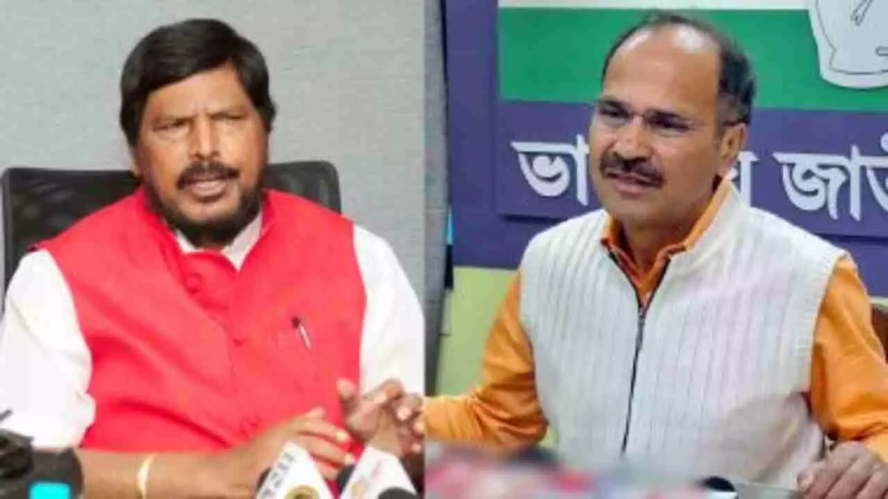 Ramdas Athawale ,  Adhir Ranjan Chowdhury