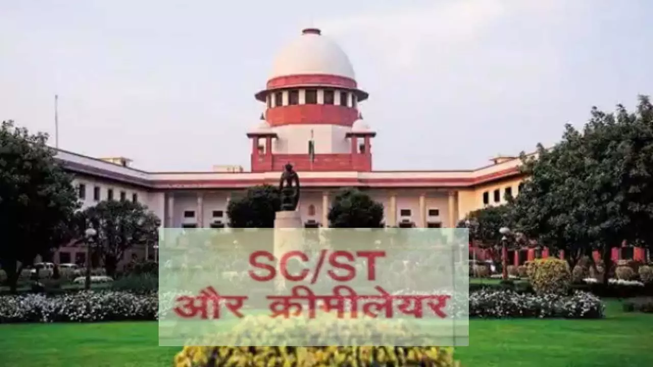 Exclude Creamy Layer from Reservation in SC ST