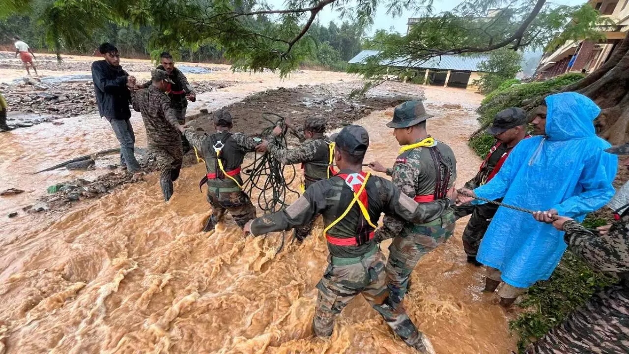 Wayanad Landslide- (  Social- Media- Photo)