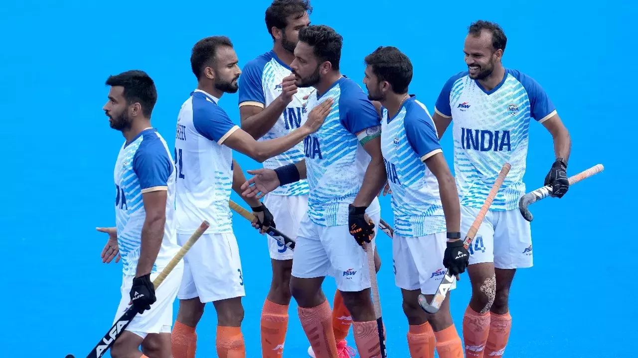 Paris Olympic 2024: भारत को ये मेडल मिलना है पक्का, हॉकी टीम कर दिखा रही है जादू Paris Olympic 2024: भारत को ये मेडल मिलना है पक्का, हॉकी टीम कर दिखा रही है जादू