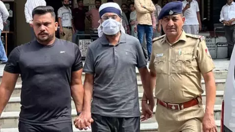 Firing In Chandigarh District Court Firing In Chandigarh District Court