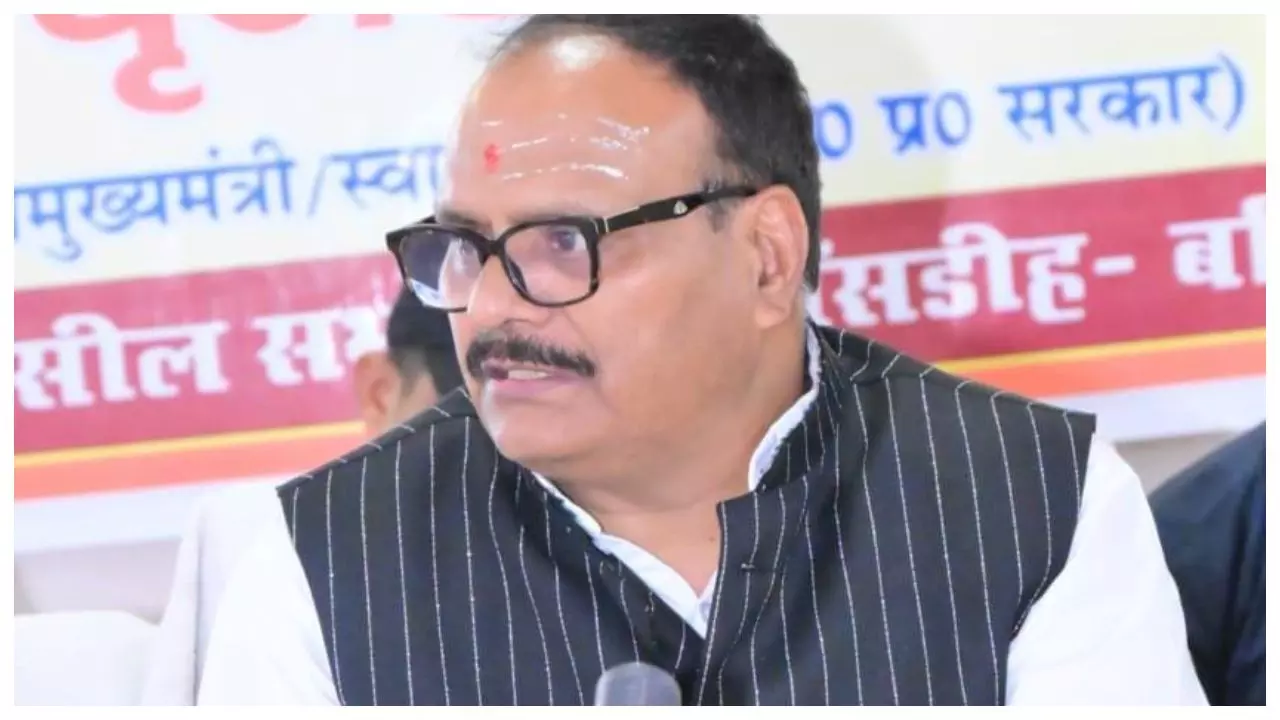 Deputy CM, Brajesh Pathak