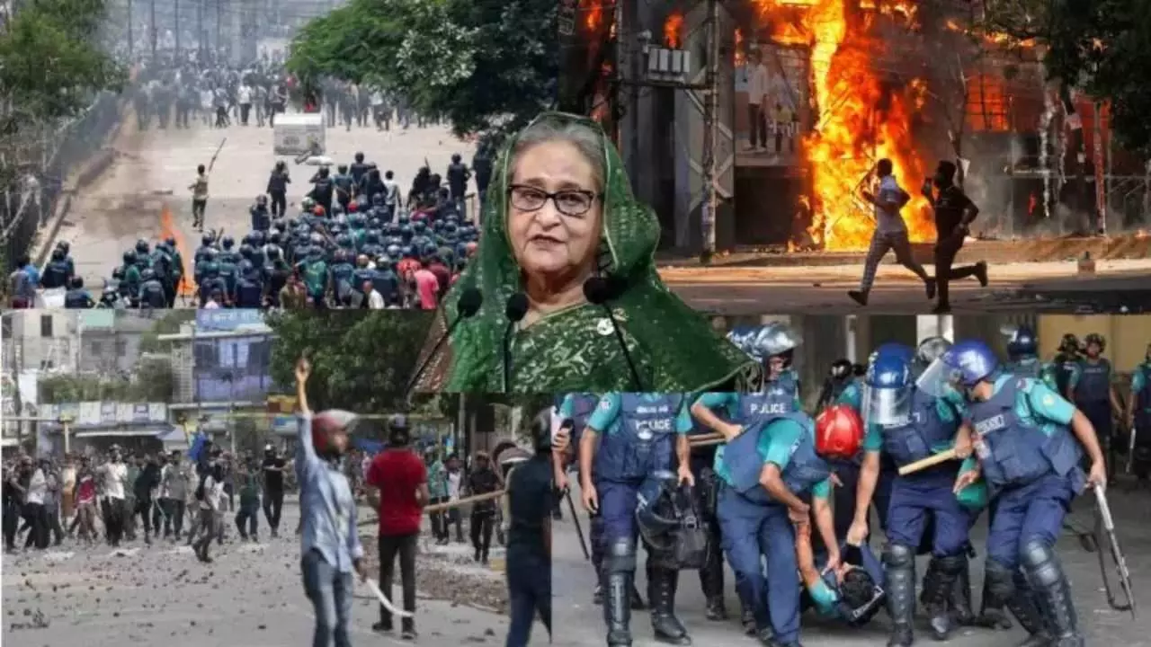 Bangladesh Violence ( Social- Media- Photo)