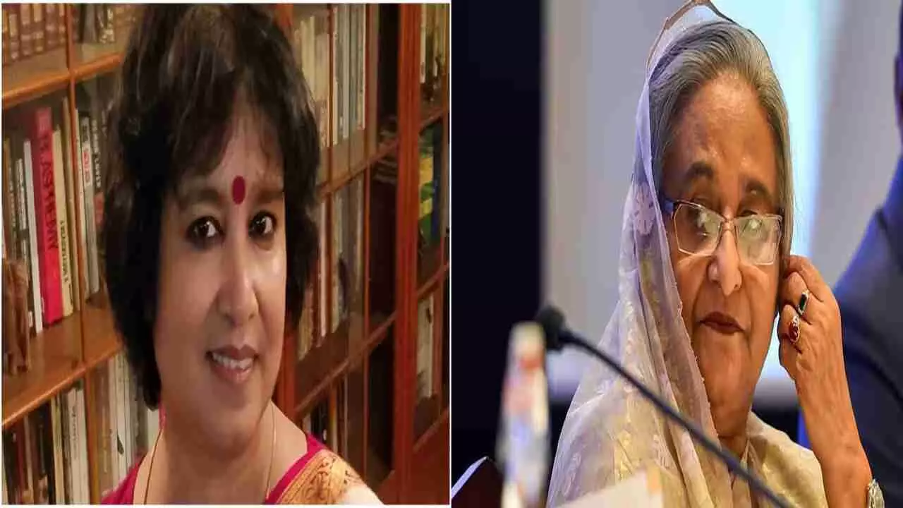 Taslima Nasreen, Sheikh Hasina