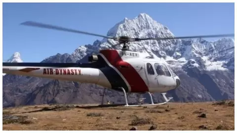 Helicopter crash in Punees
