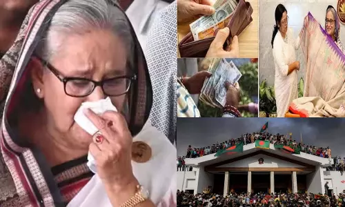 Former Bangladesh Prime Minister Sheikh Hasina in India Shopping for clothes