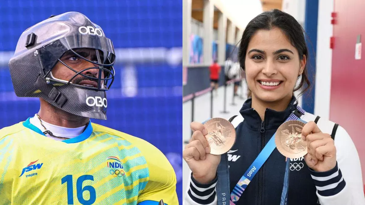 PR Sreejesh- Manu Bhaker