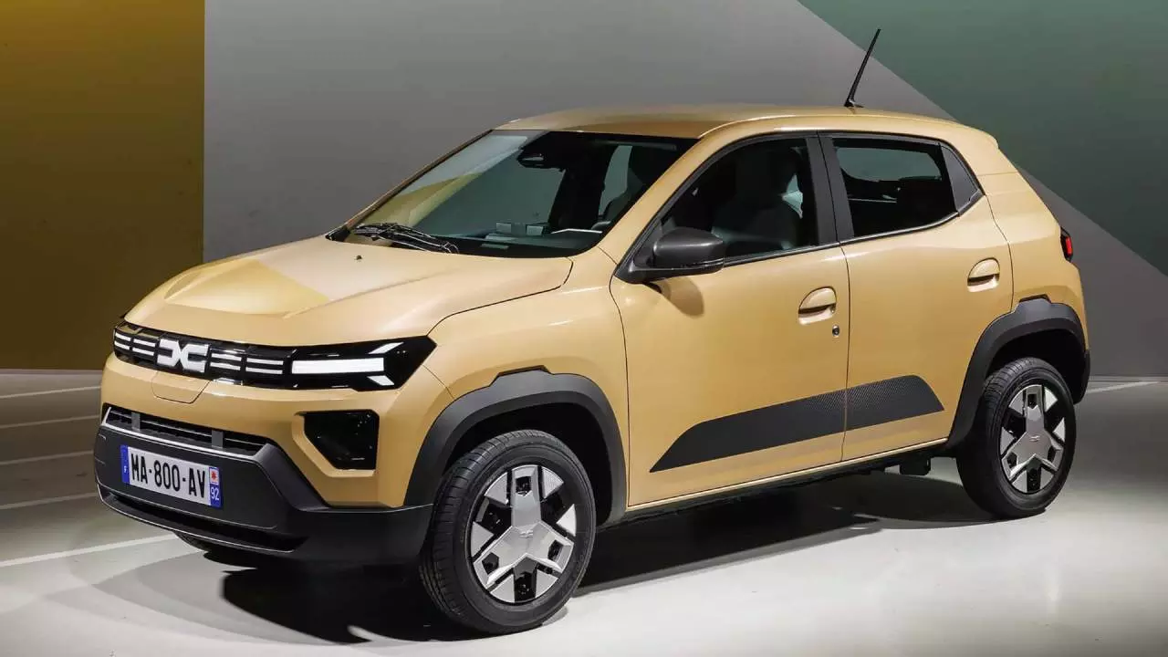 Upcoming Dacia Spring EV: