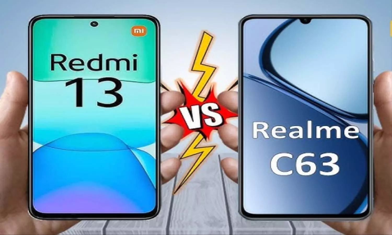 Realme C63 5G vs Xiaomi Redmi Note 13