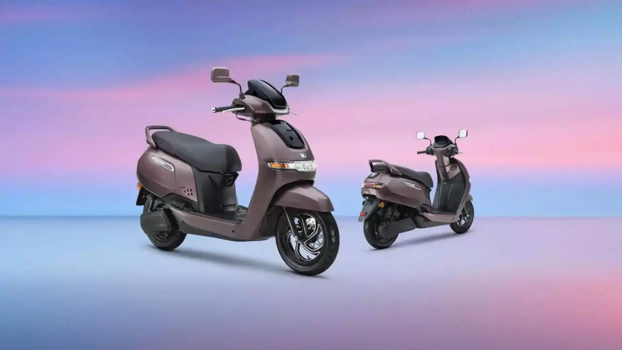 TVS i-Cube Electric Scooter