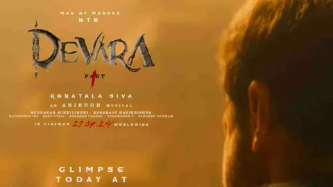 Saif Ali Khan Devara Bhaira Glimpse Out