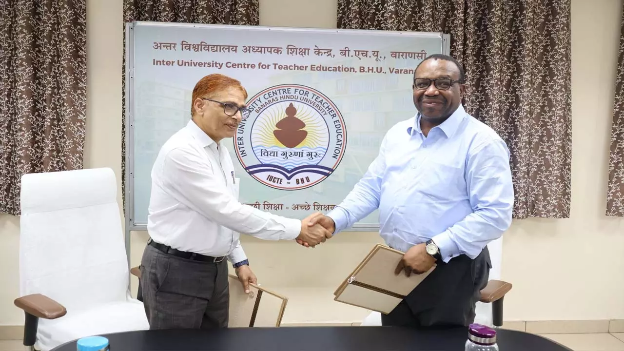 Inter-University Teacher Education Center MoU signed between Varanasi and UNESCO MGIEP