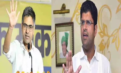 Sandeep Pathak, Dushyant Chautala