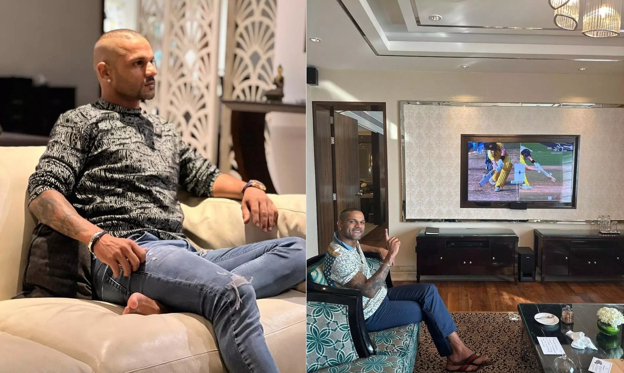 Shikhar Dhawan Retirement| Shikhar Dhawan House| Shikhar Dhawan House  Inside Photos| Shikhar Dhawan House Address | Shikhar Dhawan House: इस  आलीशान घर में रहते हैं शिखर धवन, ऐशो आराम से है भरपूर |