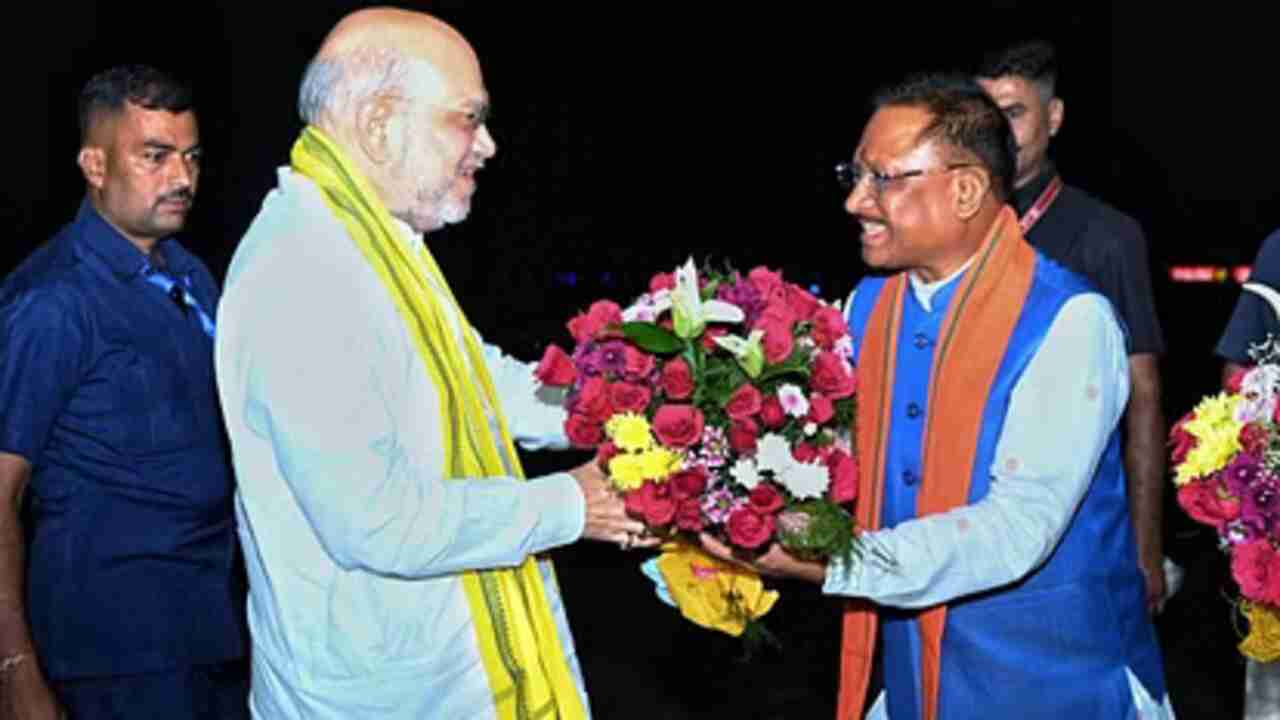 Amit Shah in Chhattisgarh