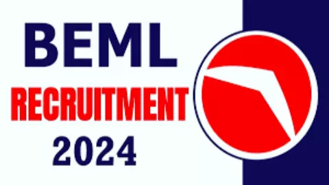 BEML Recruitment 2024: BEML में ITI ट्रेनी के लिए 100 पदों पर निकली भर्तियां , जानें क्या होनी चाहिए योग्यता BEML Recruitment 2024: BEML में ITI ट्रेनी के लिए 100 पदों पर निकली भर्तियां , जानें क्या होनी चाहिए योग्यता