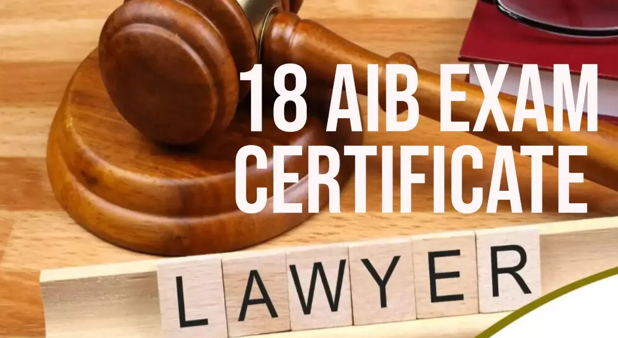 AIB EXAM CERTIFICATE:18वीं अखिल भारतीय बार AIB परीक्षा के सर्टिफिकेट ऑफ़ प्रैक्टिस COP हुए जारी , संबंधित राज्य बार काउंसिल से करें प्राप्त