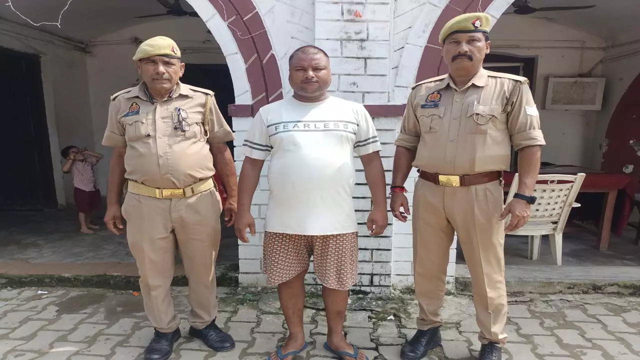 Human trafficker arrested joint efforts of police and labour department team Basti Crime News in hindi