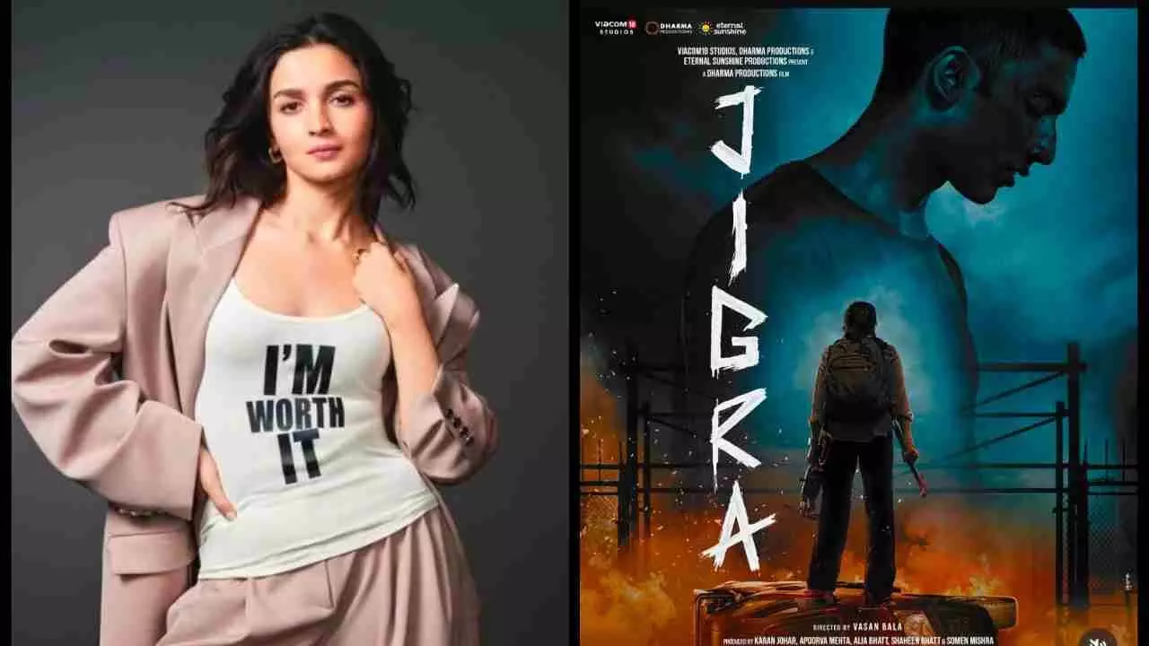 Alia Bhatt Jigra New Poster