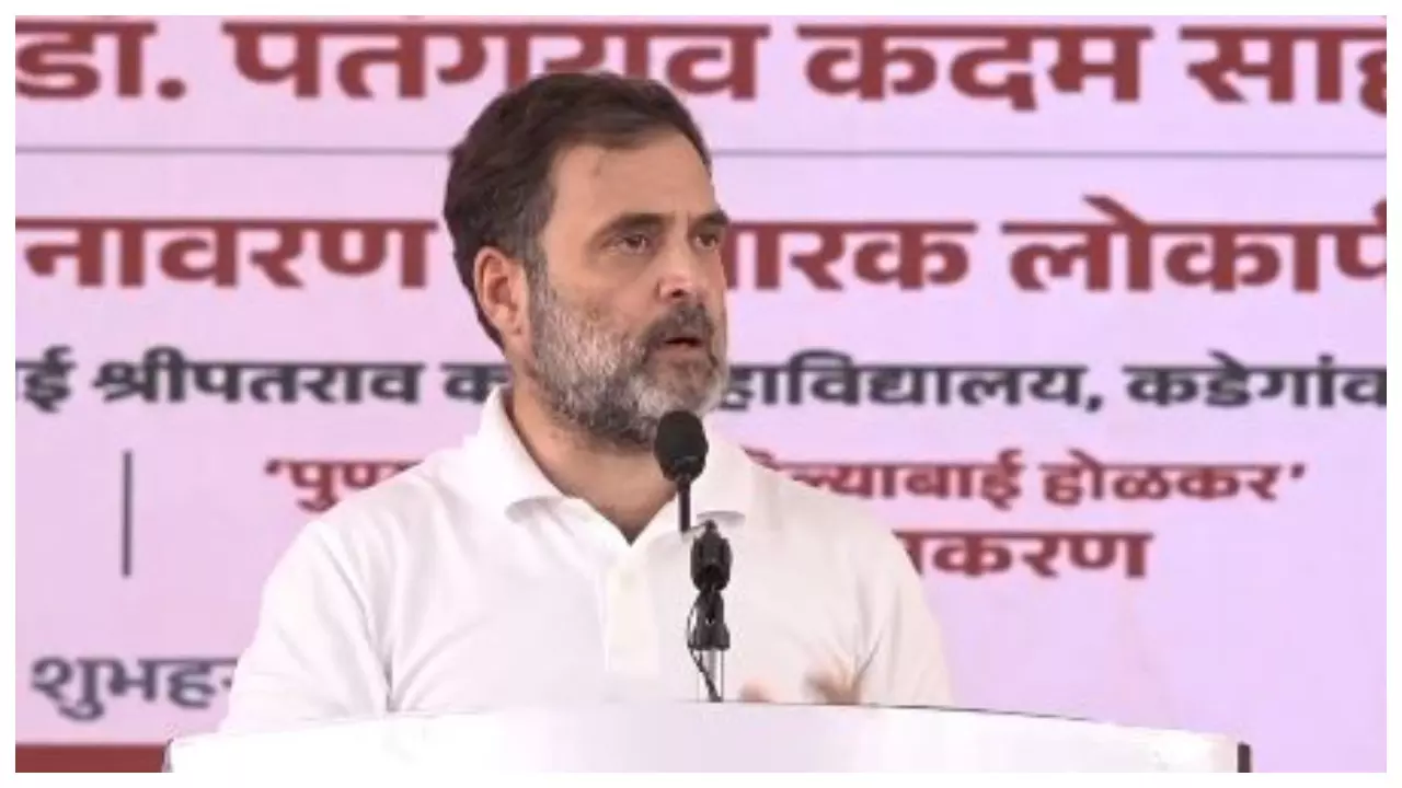 Rahul Gandhi in Maharashtra