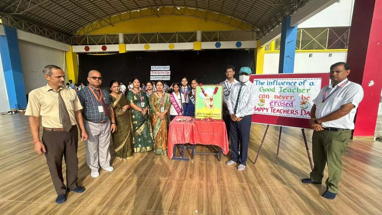 St. Xaviers High School celebrated Teachers Day with enthusiasm and gratitude