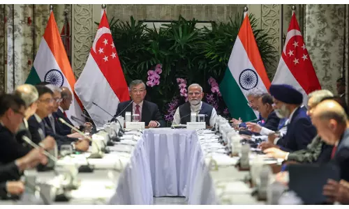 PM Modi in Singapore