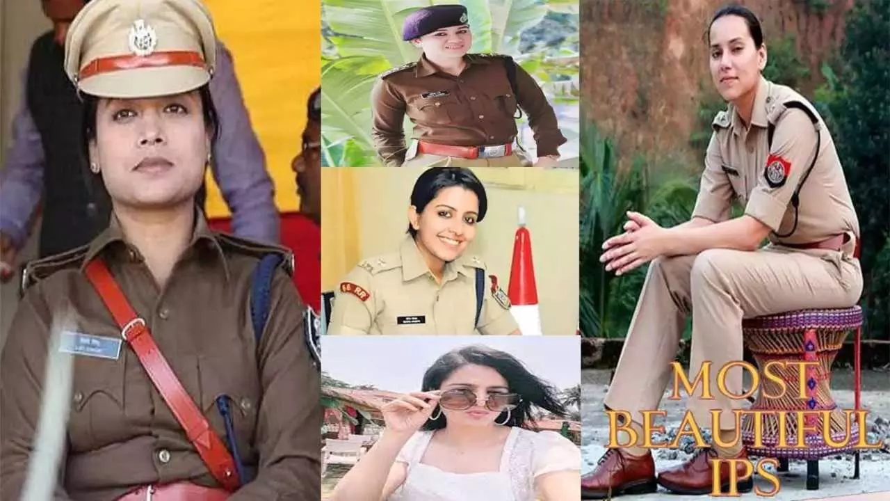 Top 7 Most Beautiful IPS Officers