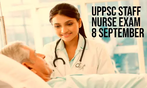 UPPSC STAFF NURSE EXAM 2024:परीक्षा कल 8 सितम्बर को , अब 300 की जगह 120 पदों पर होगी भर्ती
