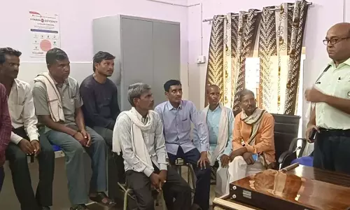 Eye donation fortnight in the district hospital The program concluded