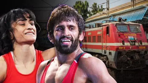 विनेश फोगाट और बजरंग पुनिया का इस्तीफा रेलवे ने किया मंजूर, राजनीति का रास्ता हुआ साफ़